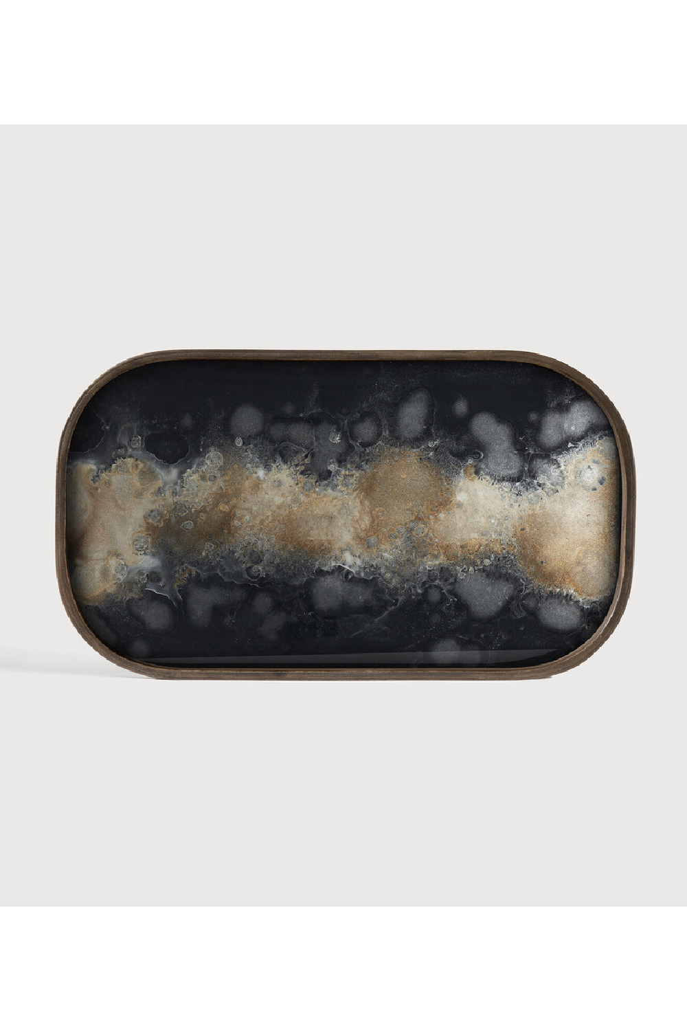 Hand-painted Glass Valet Tray | Ethnicraft Organic | Oroa.com