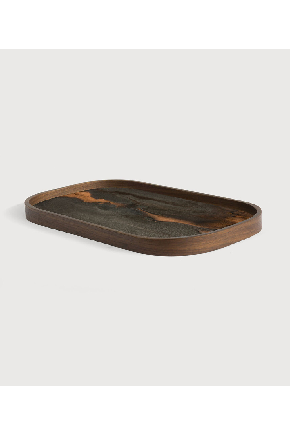 Hand-painted Glass Valet Tray | Ethnicraft Organic | Oroa.com