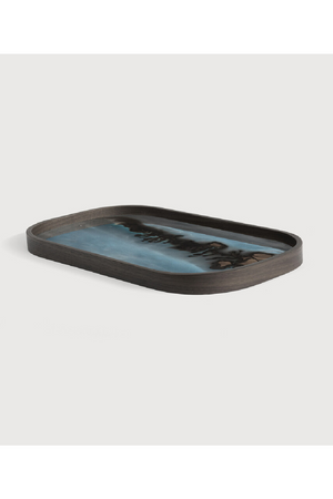 Hand-painted Glass Valet Tray | Ethnicraft Organic | Oroa.com