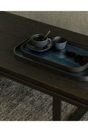 Hand-painted Glass Valet Tray | Ethnicraft Organic | Oroa.com