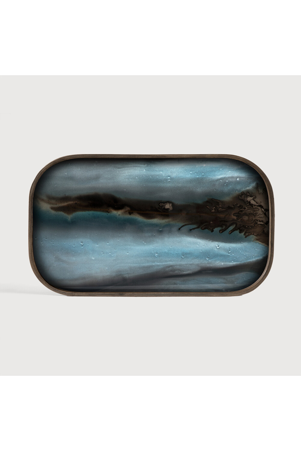 Hand-painted Glass Valet Tray | Ethnicraft Organic | Oroa.com