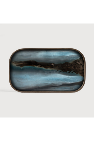 Hand-painted Glass Valet Tray | Ethnicraft Organic | Oroa.com