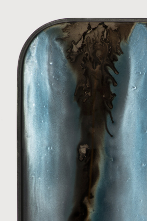 Hand-painted Glass Valet Tray | Ethnicraft Organic | Oroa.com