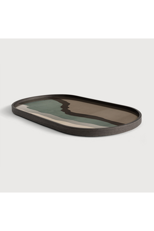 Oval Glass Tray | Ethnicraft Wabi Sabi | Oroa.com