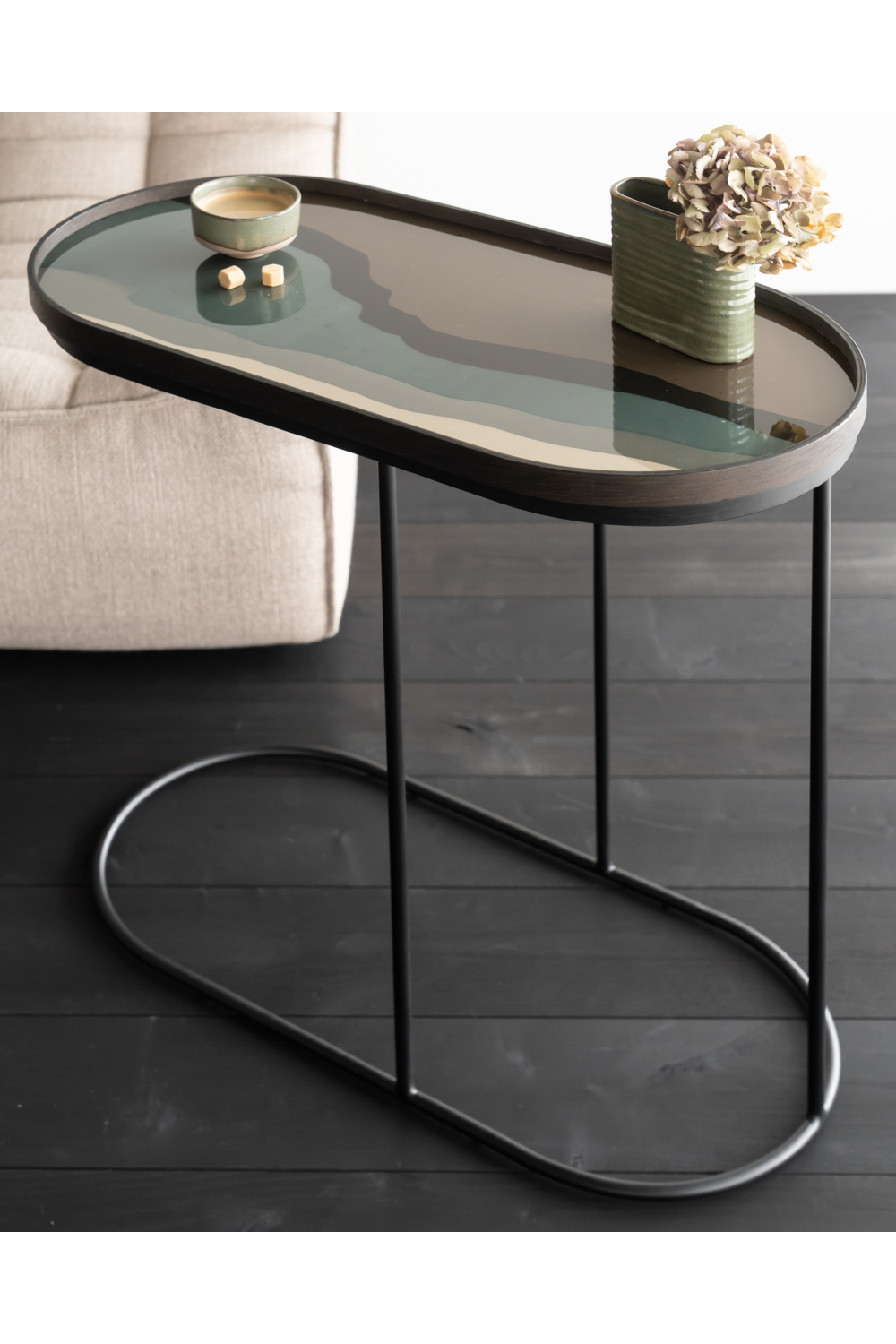 Oval Glass Tray | Ethnicraft Wabi Sabi | Oroa.com