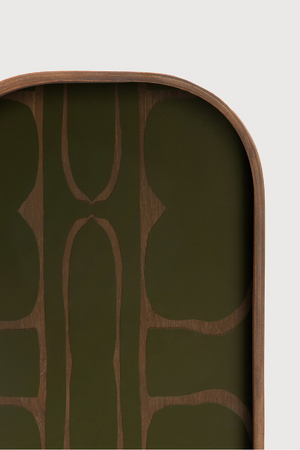 Hand-printed Glass Valet Tray | Ethnicraft Second Nature | Oroa.com