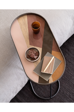 Black Tray Side Table | Ethnicraft Oblong | OROA.com