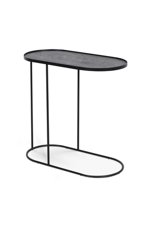 Black Tray Side Table | Ethnicraft Oblong | OROA.com