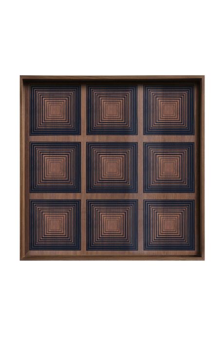 Square Glass Tray | Ethnicraft Linear Flow | Oroa.com