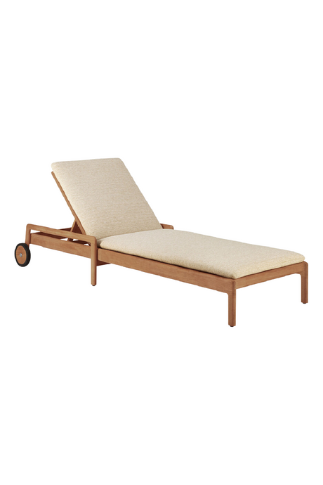 Outdoor Adjustable Lounger Cushion | Ethnicraft Jack | Oroa.com