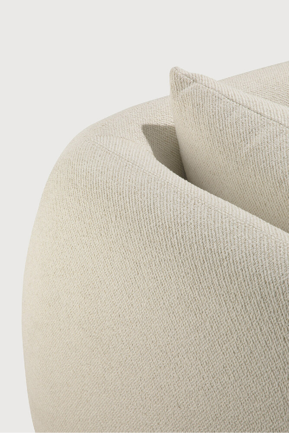 White Curved Sofa | Ethnicraft Contour | Oroa.com