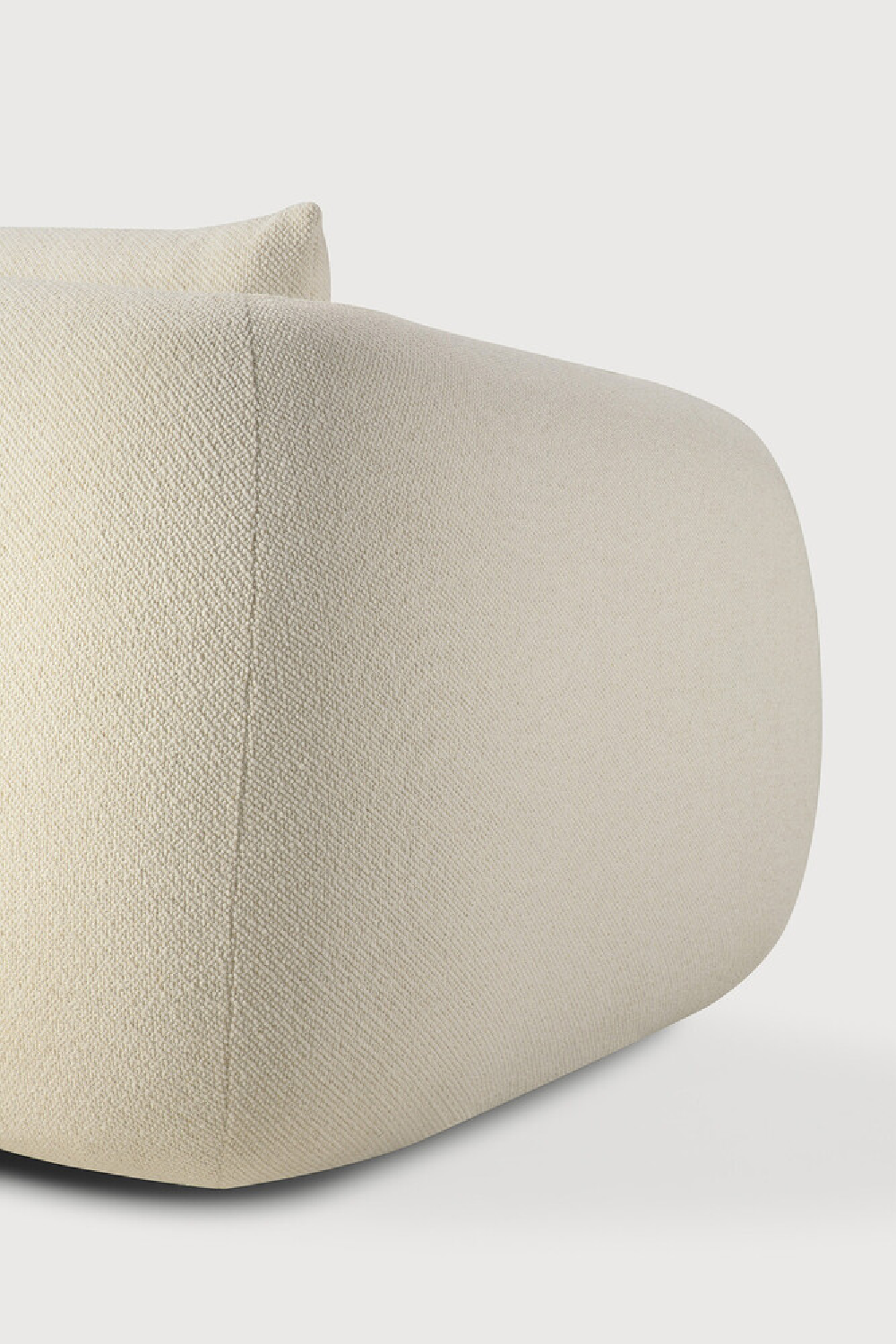 White Curved Sofa | Ethnicraft Contour | Oroa.com