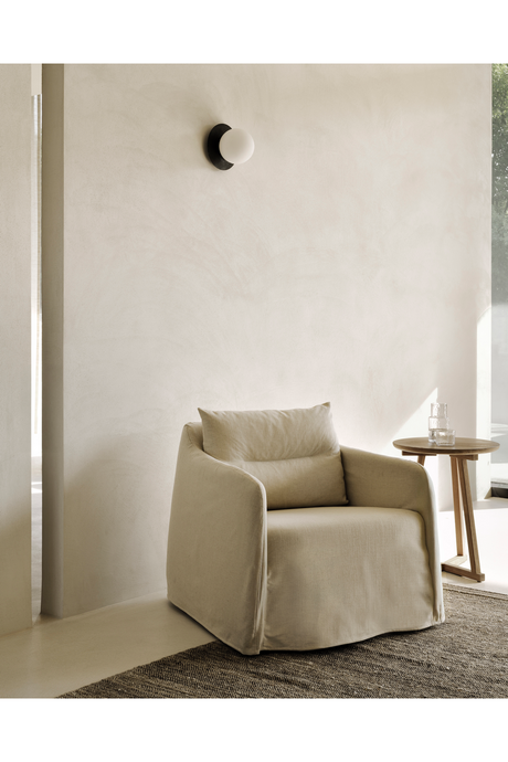 Linen Lounge Chair | Ethnicraft Weave | Oroatrade.com