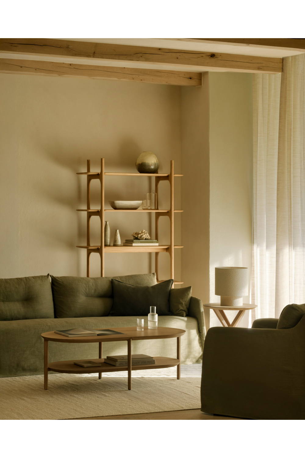 Linen Blend Sofa | Ethnicraft Weave | Oroa.com