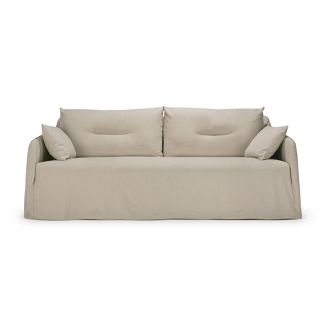   Modern European furniture - Linen Blend 2-Seater Sofa - www.oroa.com | Oroa.com