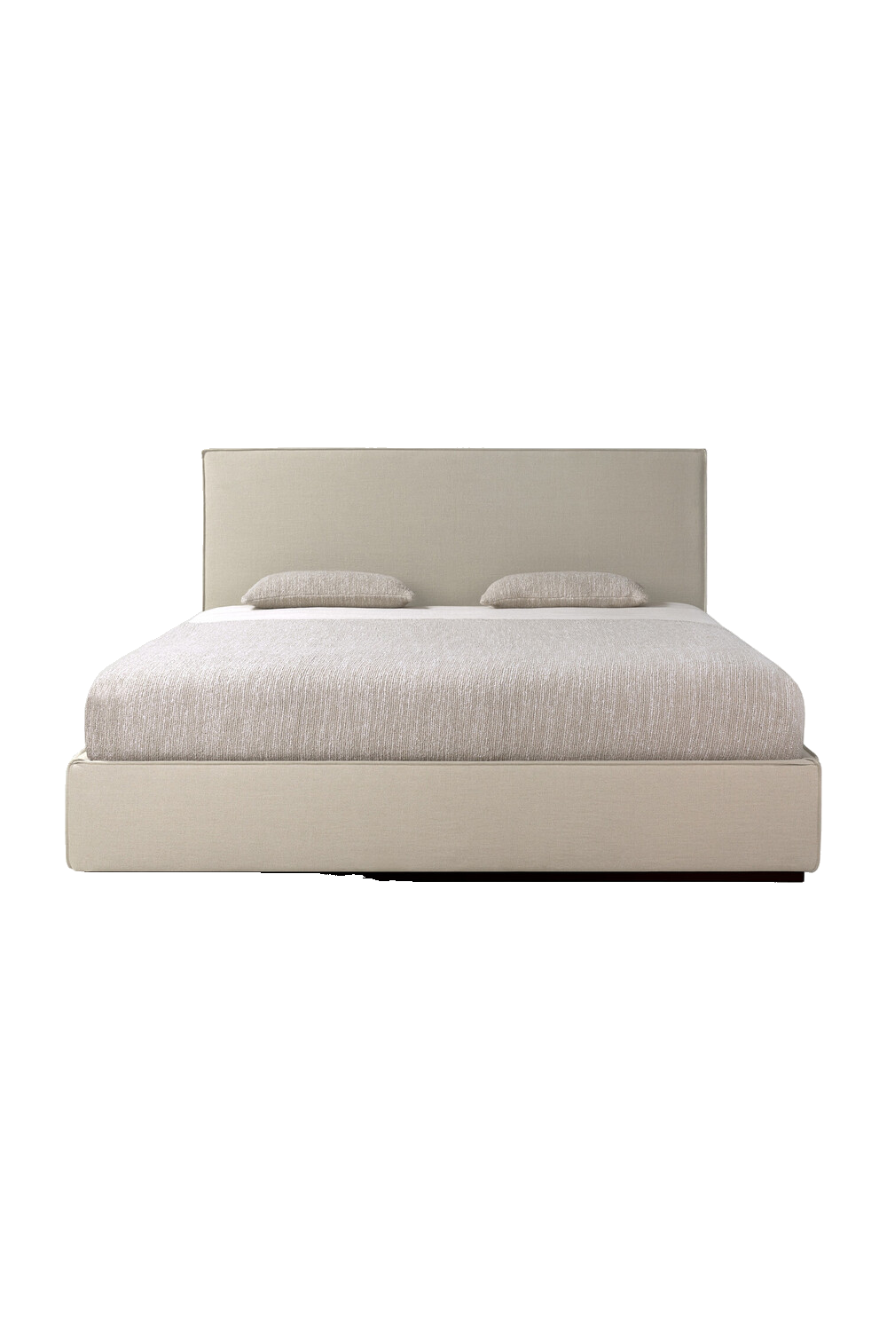 Modern Minimalist Linen Queen Bed | Ethnicraft Revive | Oroatrade.com