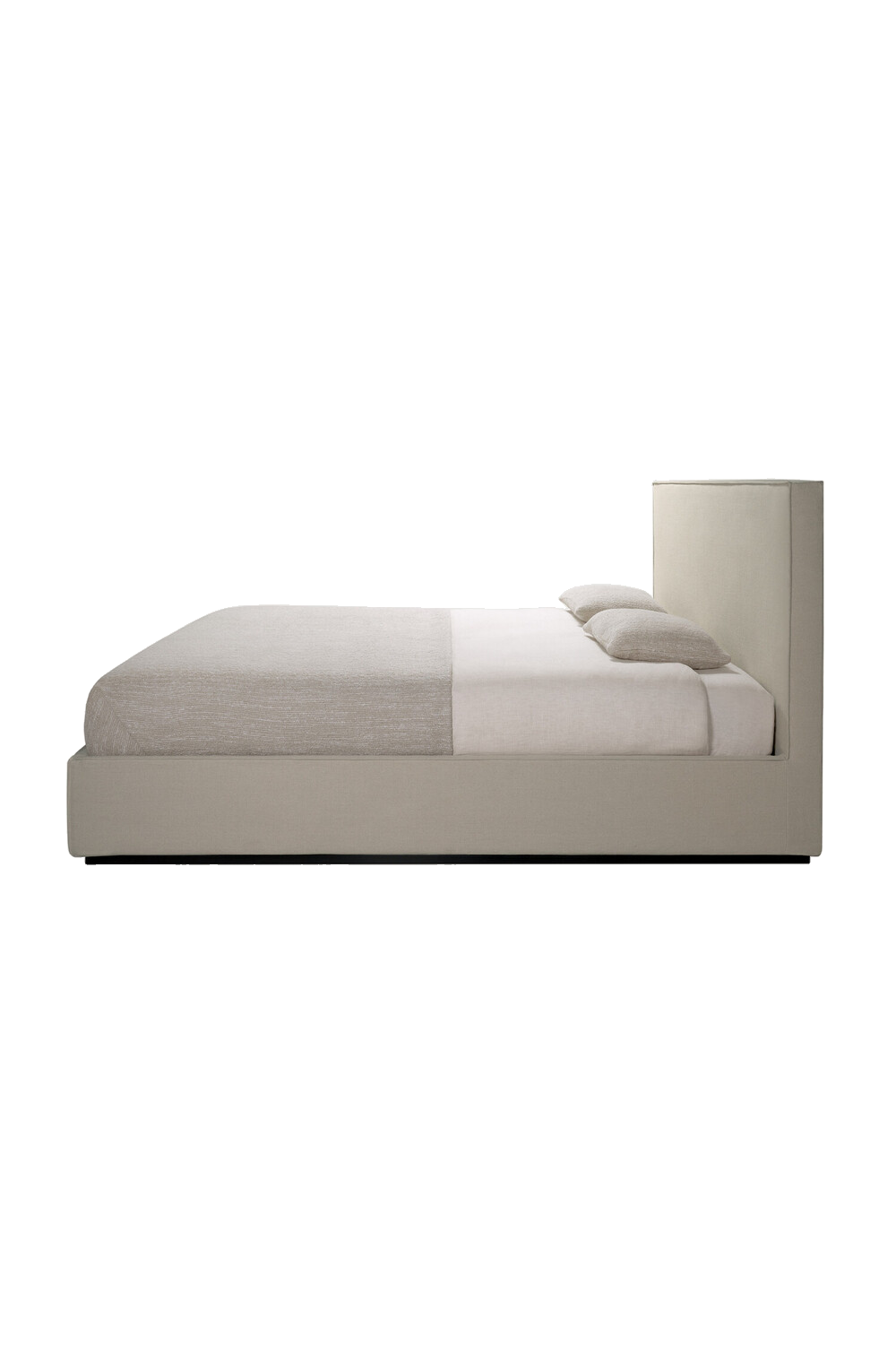 Modern Minimalist Linen Queen Bed | Ethnicraft Revive | Oroatrade.com