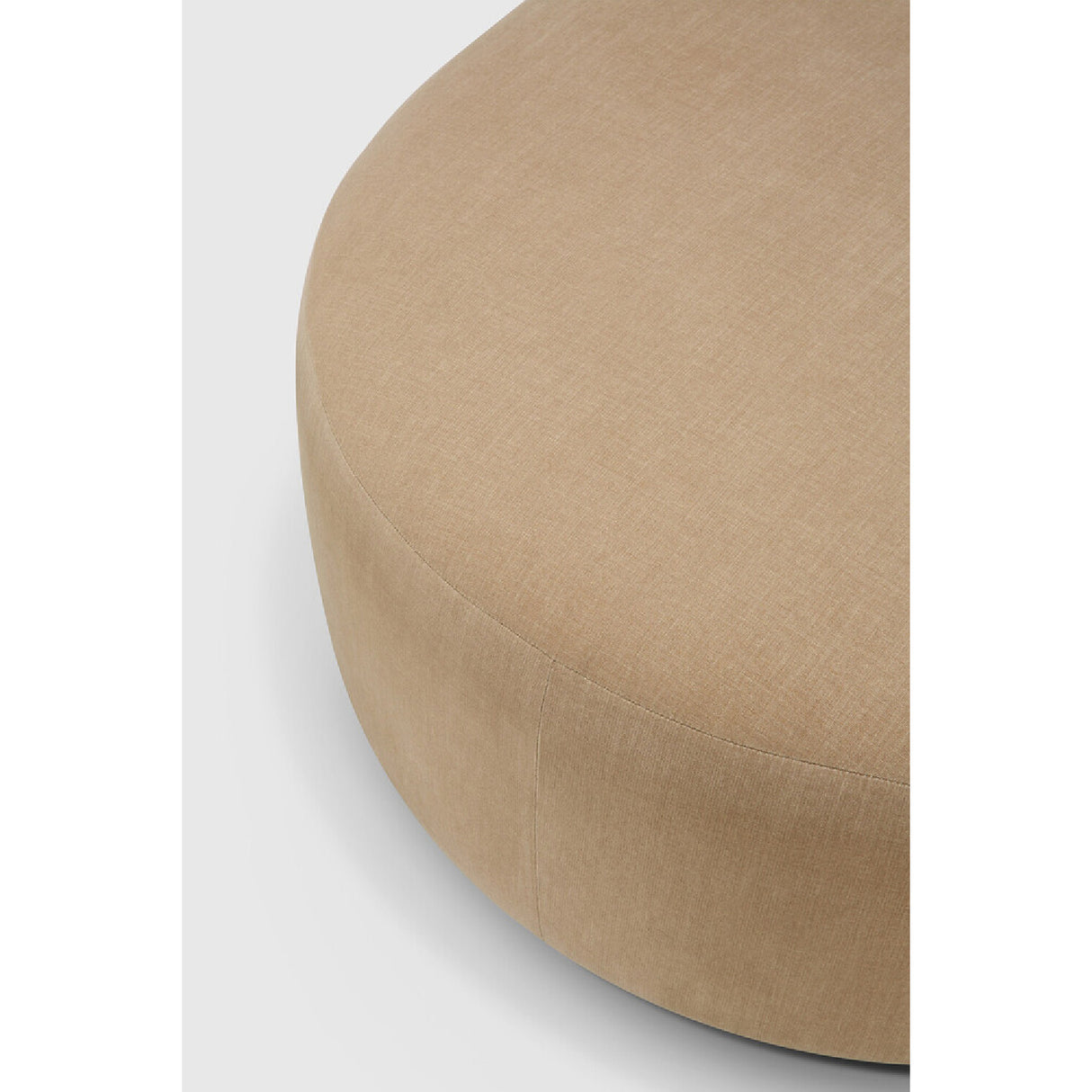   Modern European furniture - End Seater Sofa with Semi-Circle Footstool - www.oroa.com | Oroa.com