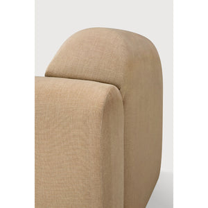   Modern European furniture - Modular Sofa with Semi - Circle Footstool - www.oroa.com | Oroa.com