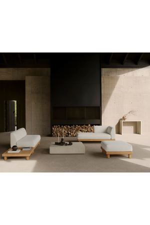 Outdoor Modular Chaise Sofa | Ethnicraft Monocle | Oroa.com