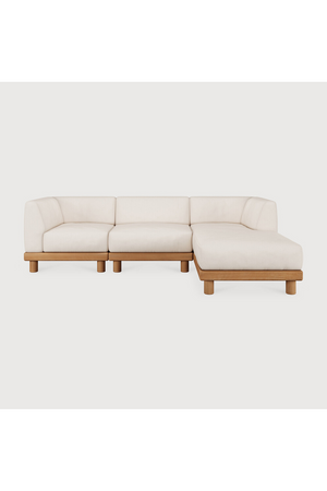 Outdoor Modular Sofa with Chaise S | Ethnicraft Monocle | Oroa.com