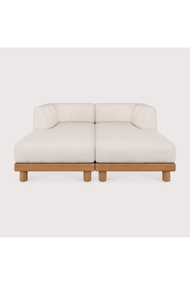 White Outdoor Modular Sofa Set | Ethnicraft Monocle | Oroa.com