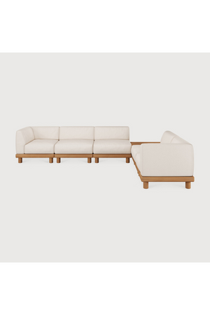 Outdoor Modular Sofa with Table | Ethnicraft Monocle | Oroa.com
