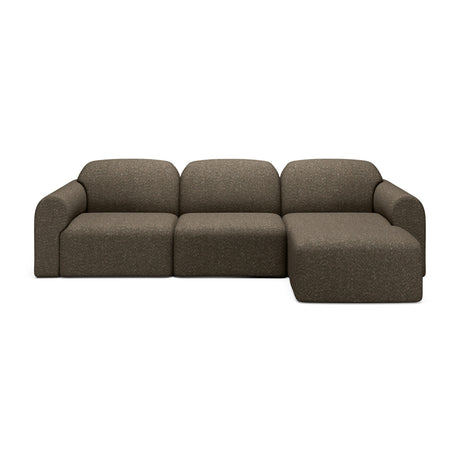   Brown Modular Sofa Set | Oroa.com