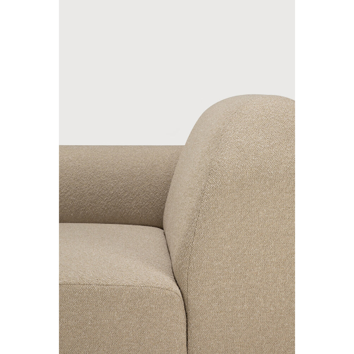   Modern European furniture - End Seater Sofa with Footstool  - www.oroa.com | Oroa.com