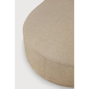  Modern European furniture - End Seater Sofa with Semi-Circle Footstool - www.oroa.com | Oroa.com