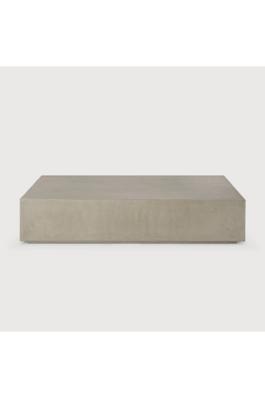 Rectangular Concrete Outdoor Coffee Table | Ethnicraft | Oroa.com