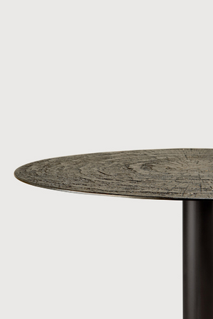 Round Pedestal Dining Table | Ethnicraft Blend | Oroa.com