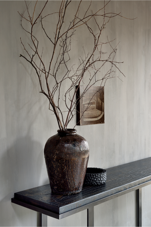 Rectangular Umber Console Table | Ethnicraft Stability | OROA.com