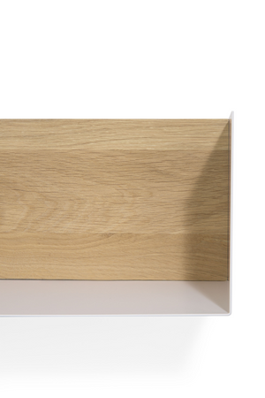 Minimalist Oak Wall Shelf | Ethnicraft U | OROA.com