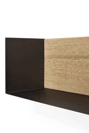 Minimalist Oak Wall Shelf | Ethnicraft U | OROA.com