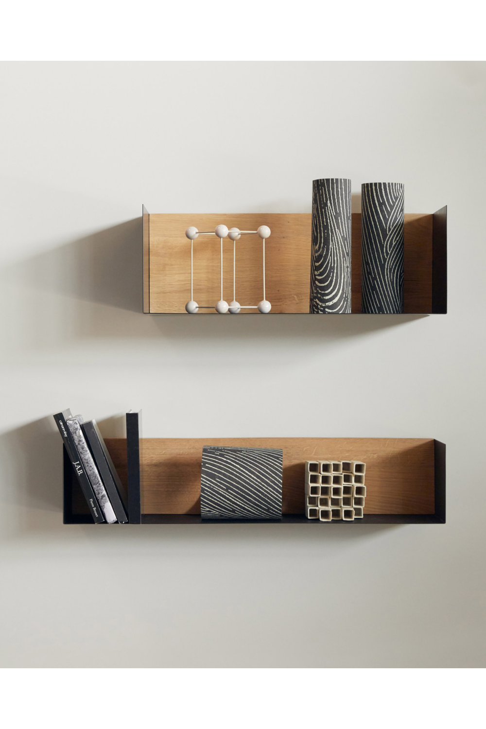 Minimalist Oak Wall Shelf | Ethnicraft U | OROA.com