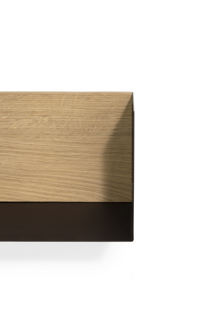 Minimalist Oak Wall Shelf | Ethnicraft U | OROA.com