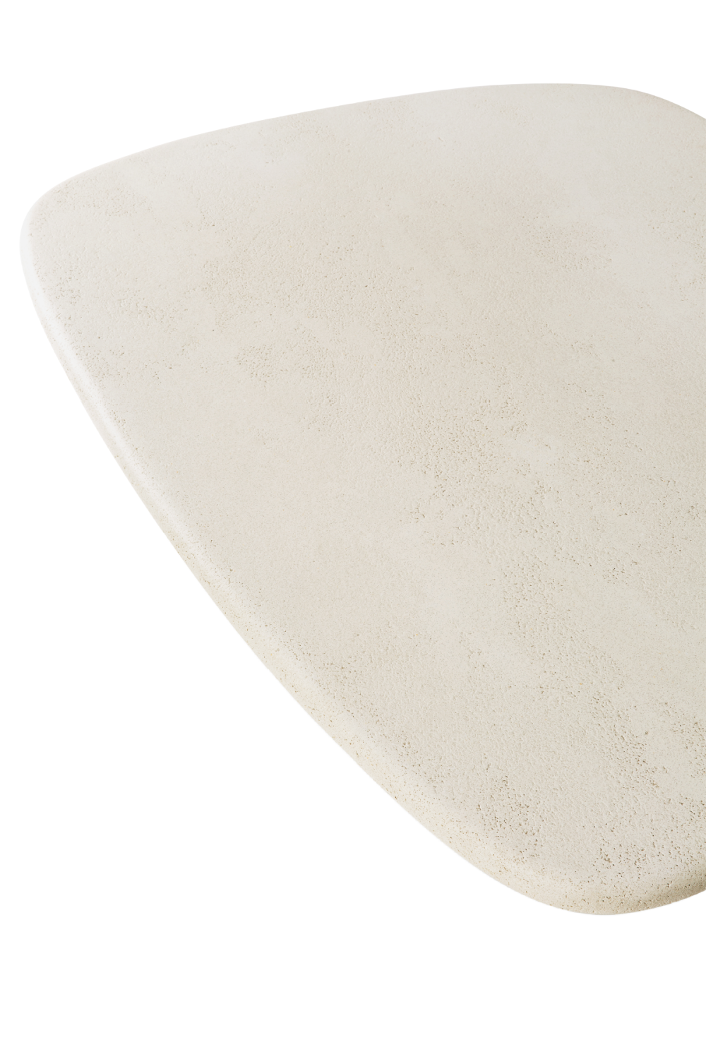 White Pebble-Shaped Coffee Table | Ethnicraft Element | Oroa.com