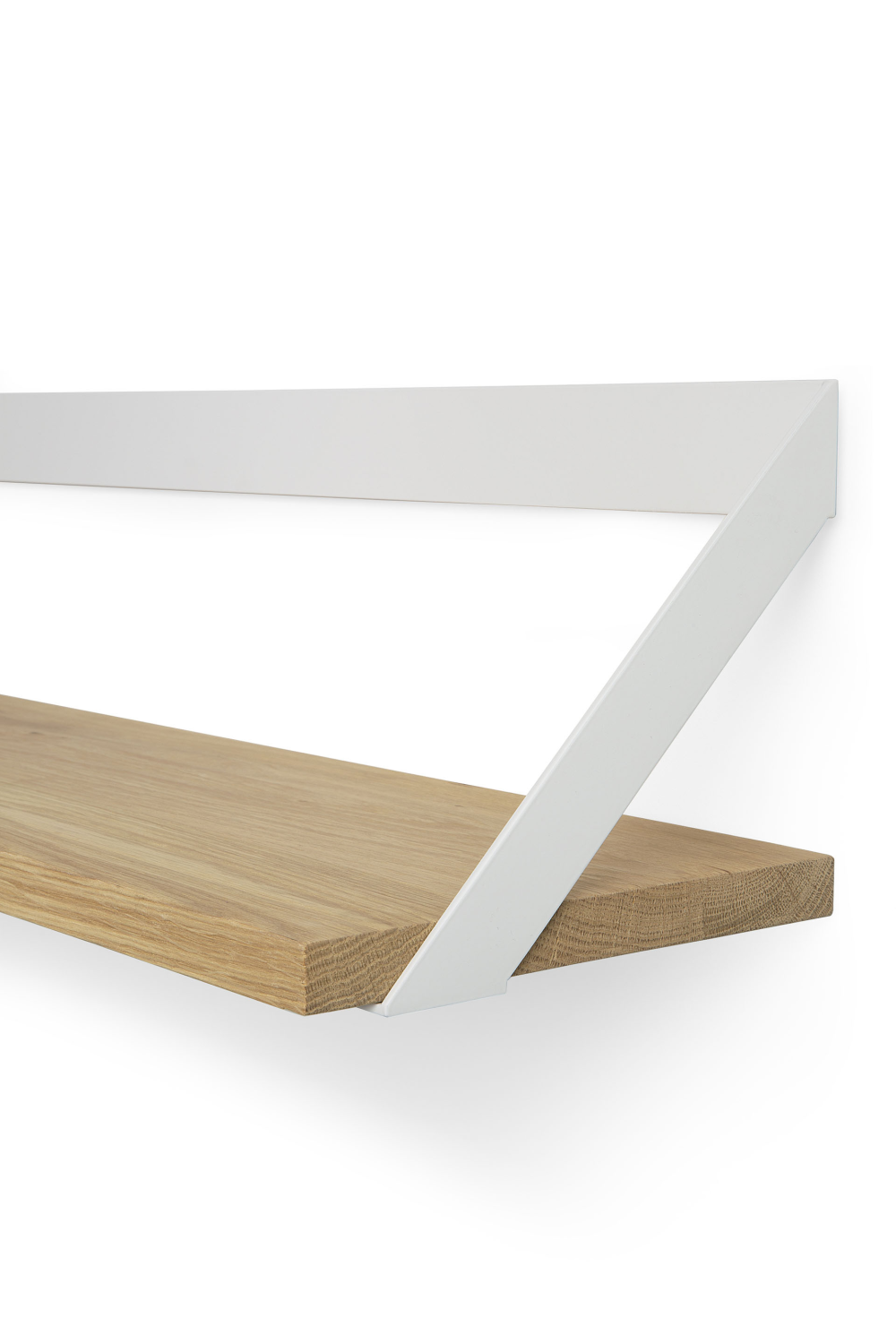 Solid Oak Wall Shelf | Ethnicraft Ribbon | Oroa.com