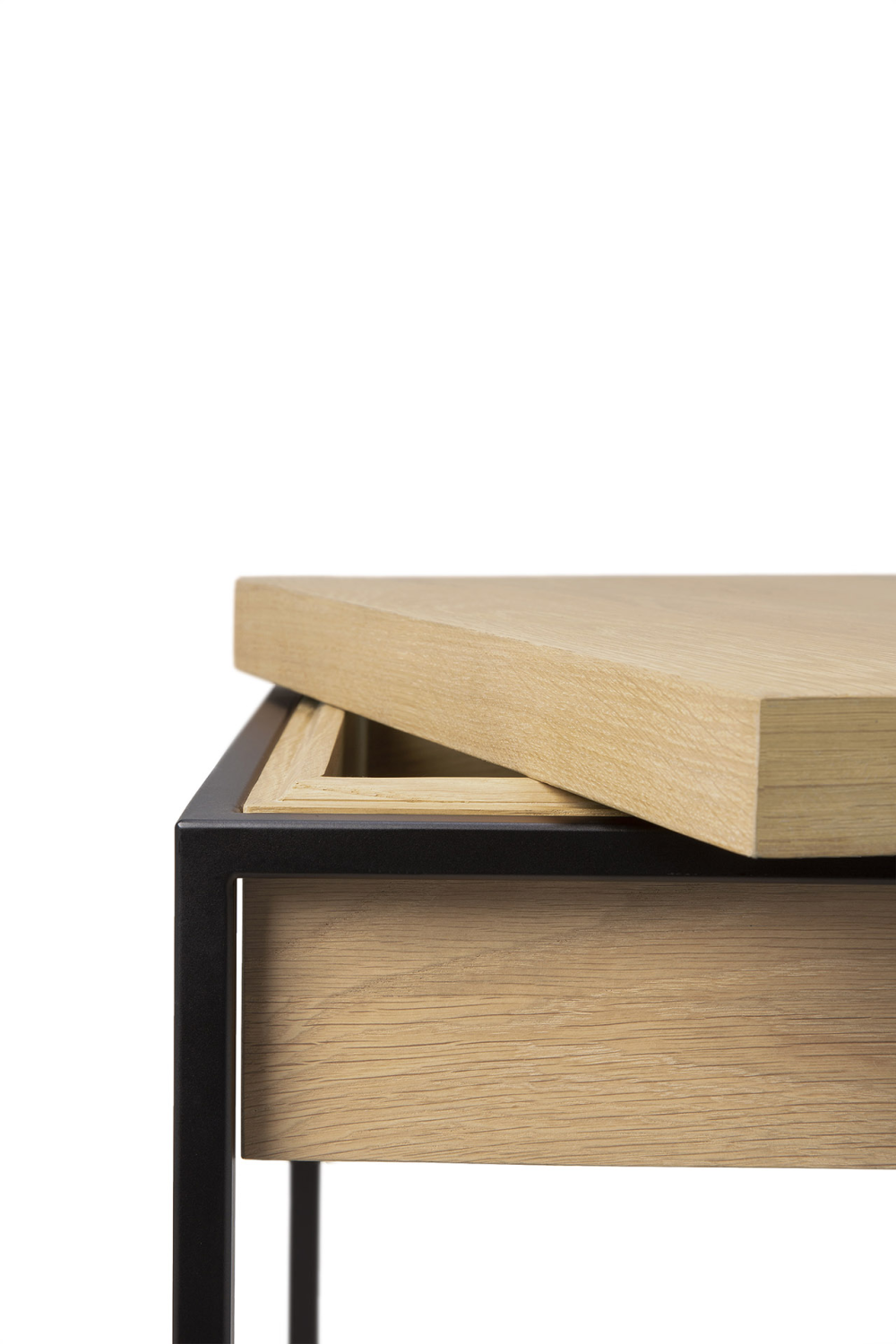 Oak Square Side Table | Ethnicraft Monolit