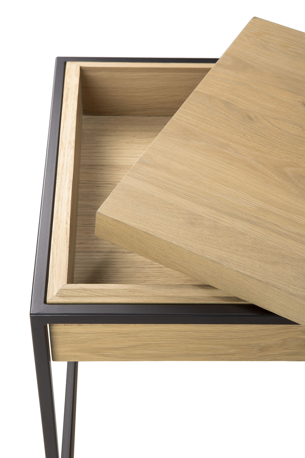 Oak Square Side Table | Ethnicraft Monolit