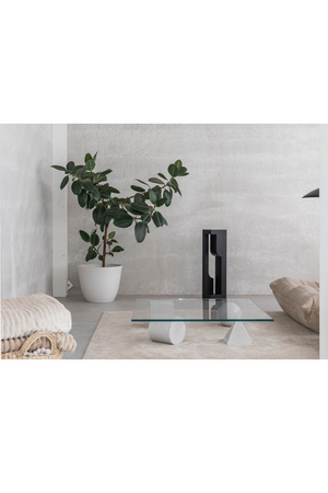 Mahogany Geometric Sculpture | Ethnicraft Kolom | Oroa.com