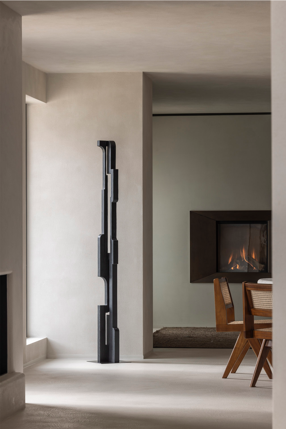 Geometrical Abstract Sculpture | Ethnicraft Zuil | Oroa.com