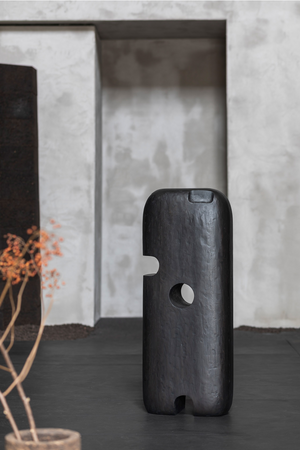 Handcrafted Mahogany Sculpture| Ethnicraft Extrusion Ovoid | Oroa.com