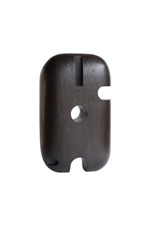 Handcrafted Mahogany Sculpture| Ethnicraft Extrusion Ovoid | Oroa.com