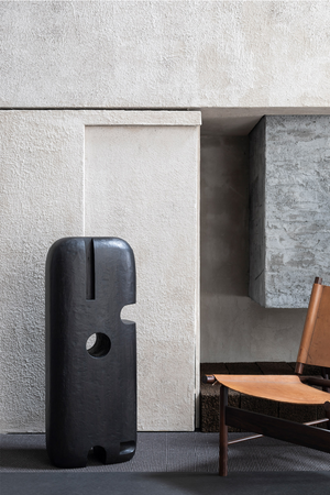 Handcrafted Mahogany Sculpture| Ethnicraft Extrusion Ovoid | Oroa.com