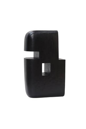 Handcrafted Mahogany Sculpture | Ethnicraft Extrusion Square | Oroa.com