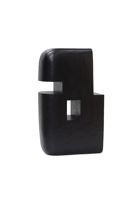 Handcrafted Mahogany Sculpture | Ethnicraft Extrusion Square | Oroa.com