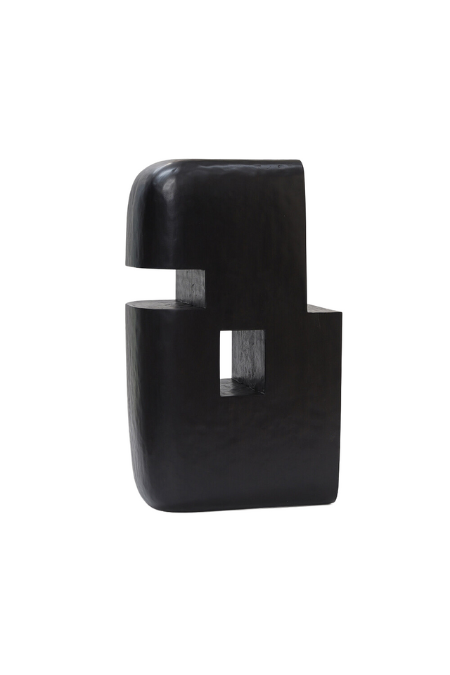 Handcrafted Mahogany Sculpture | Ethnicraft Extrusion Square | Oroa.com