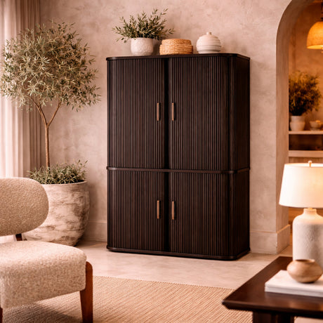   Brown Mahogany Filing Cabinet | Oroa.com